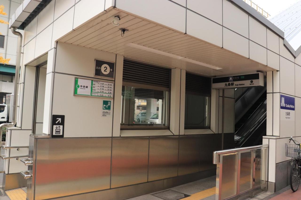 大阪ドーム徒歩10分、九条駅から3分、難波直通6分、海遊館7分、Usj11分 Villa Bagian luar foto
